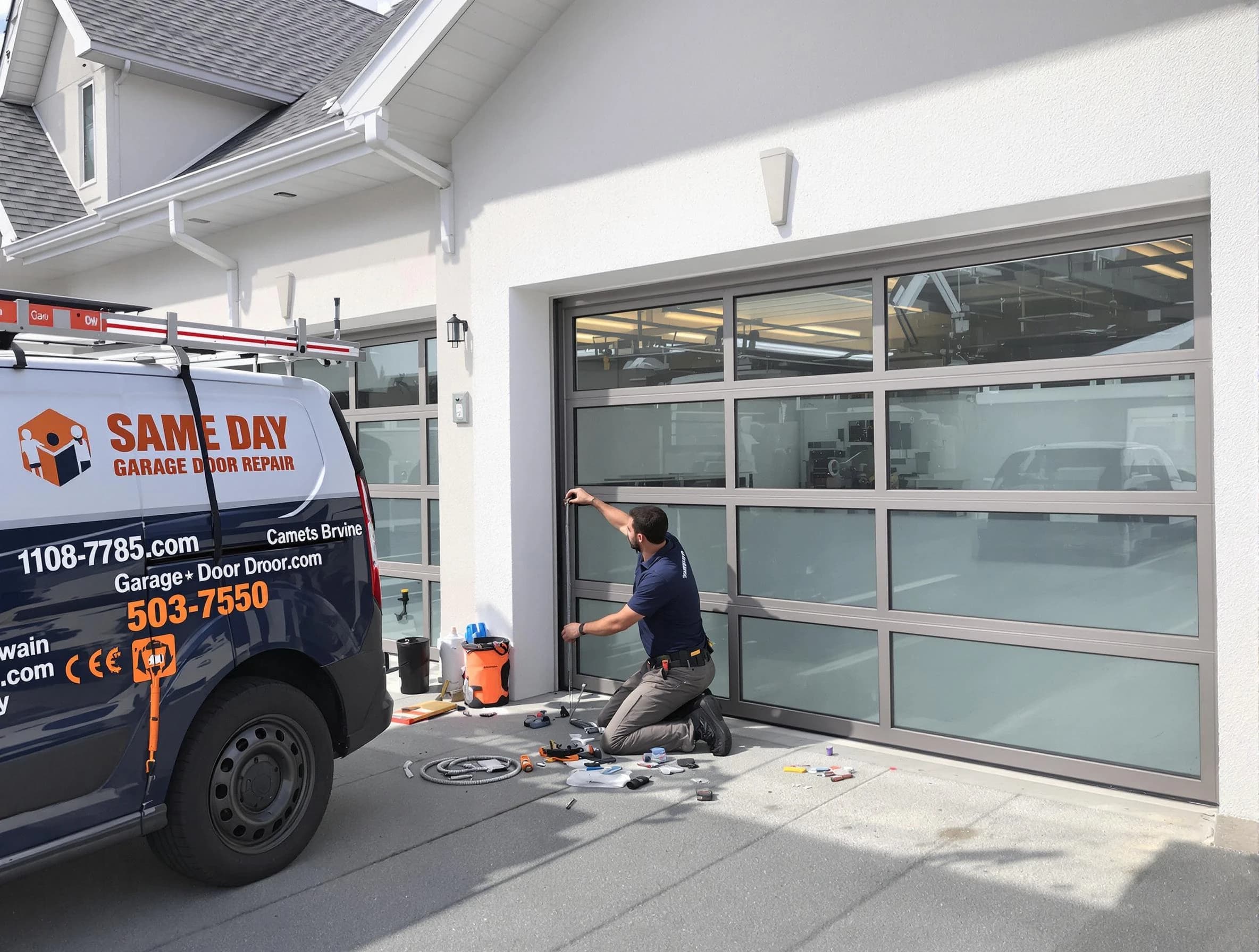 Same-day garage door repair service by Canton Garage Door Repair in Canton