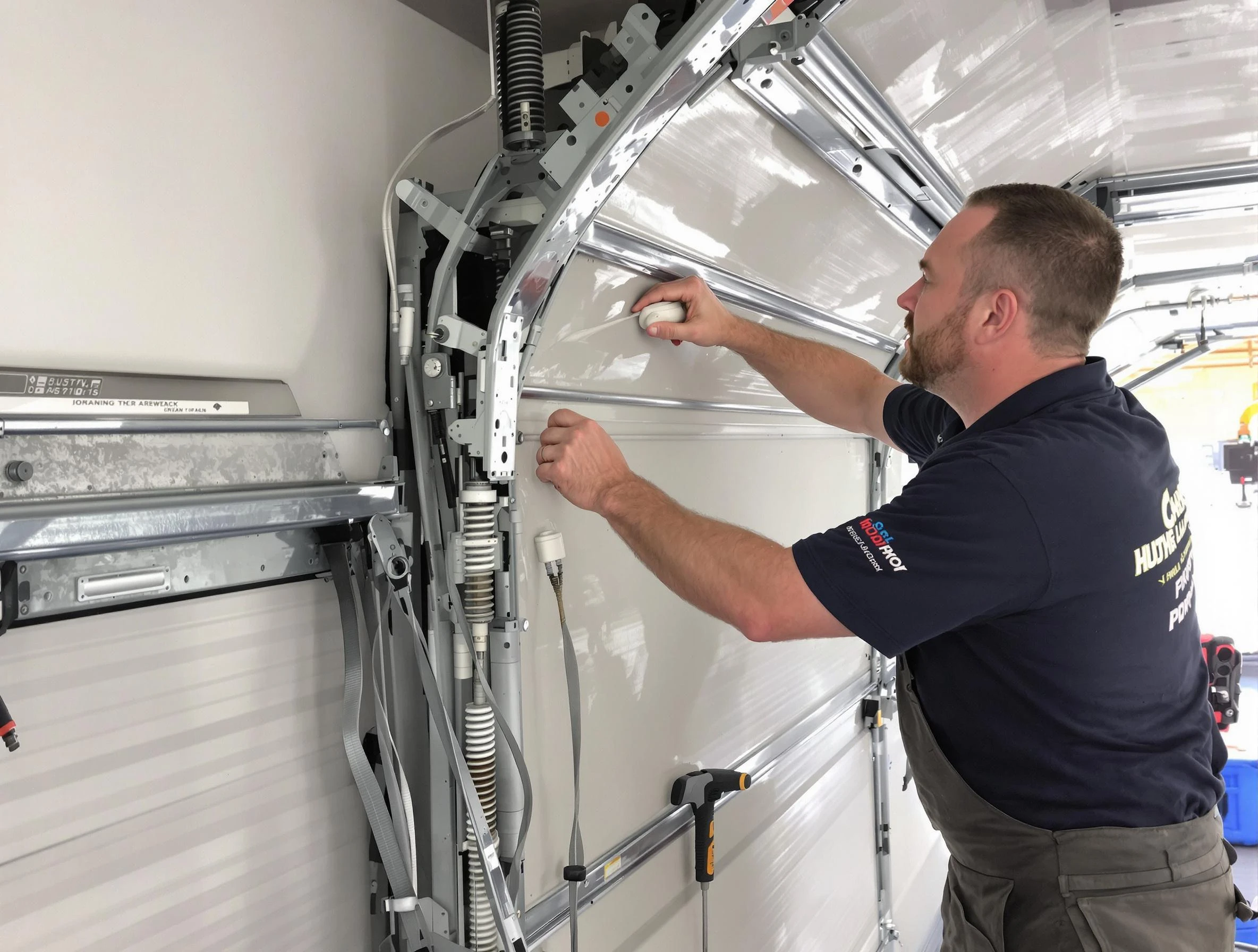 Noisy Garage Door Fix in Canton