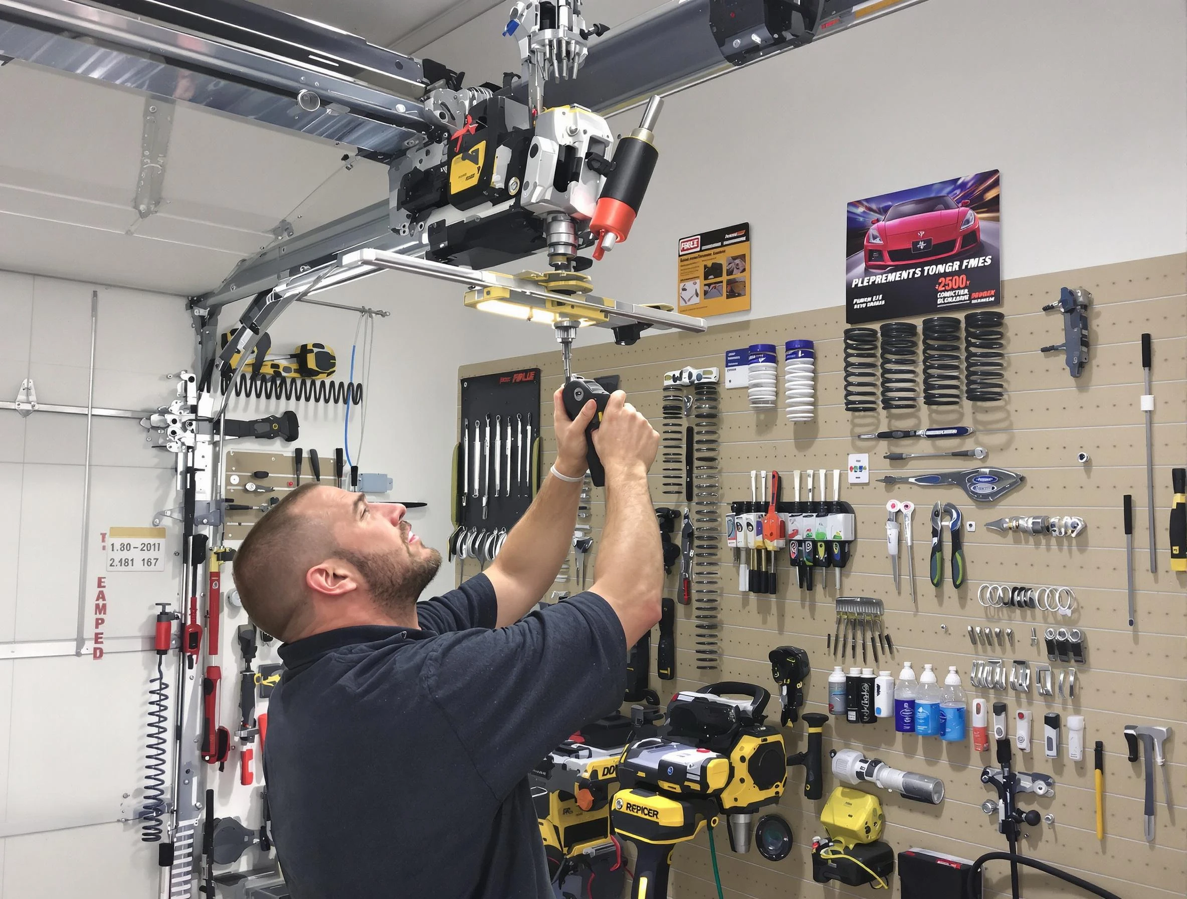 Garage Door Spring Repair in Canton