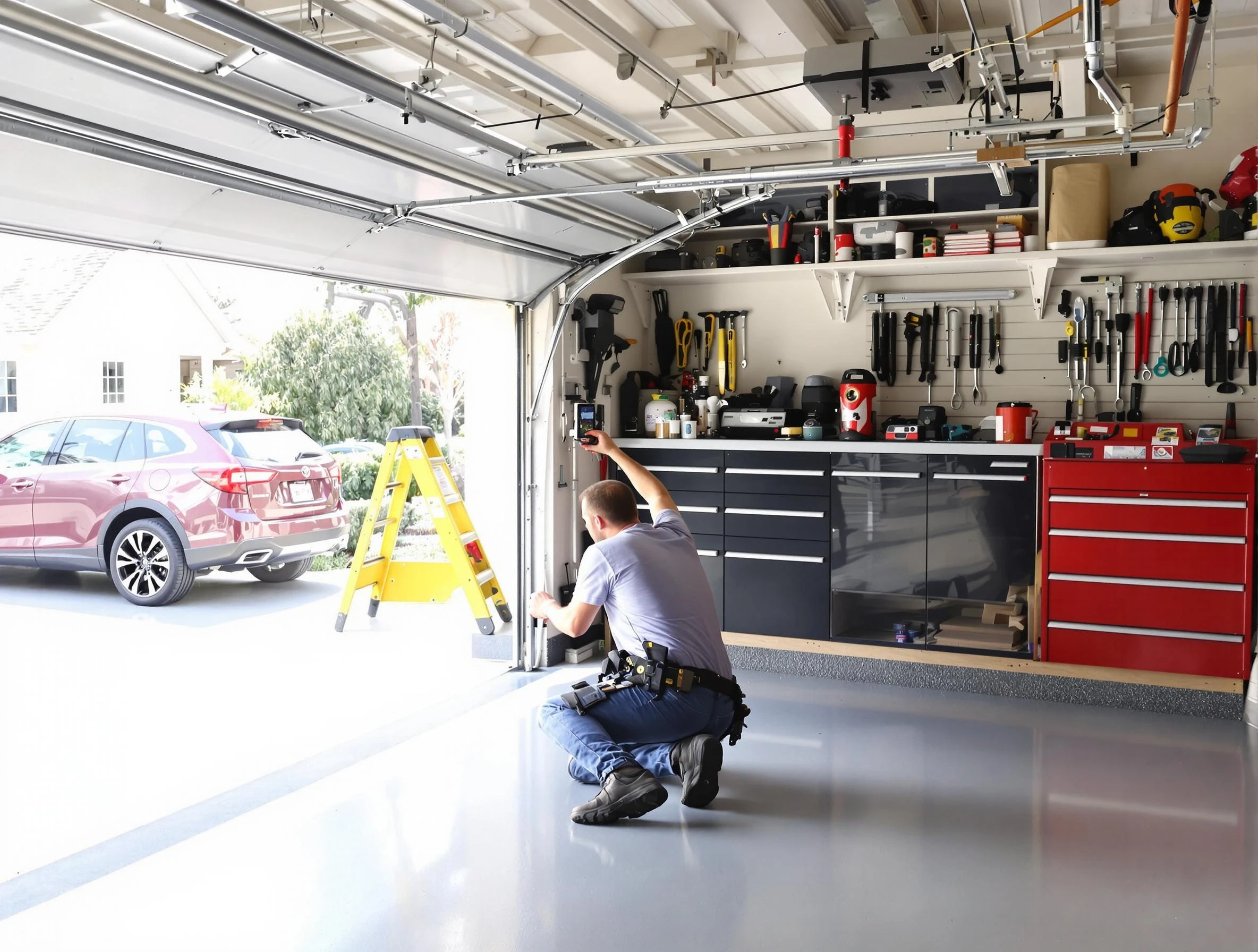 Local garage door repair service by Canton Garage Door Repair in Canton